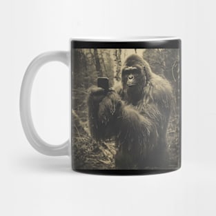 Bigfoot Selfie Smartphone Mug